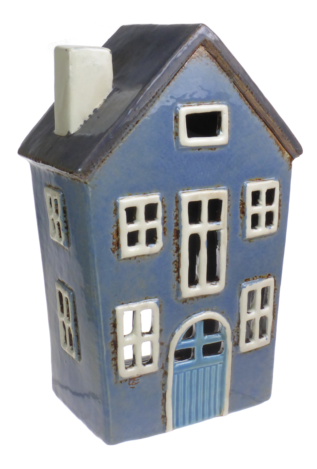 Blue Door Ceramic Tealight House - Large