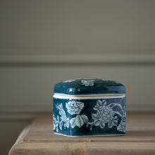 Load image into Gallery viewer, Teal Rose Pot

