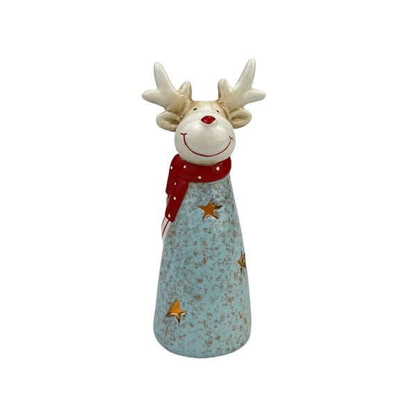 LED Blue Reindeer - Small