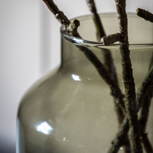 Soft Green Glass Vase