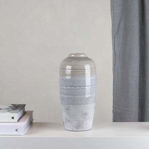Two-Tone Grey Vase