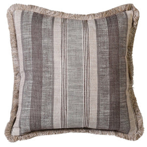 Natural Striped Cushion