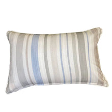 Load image into Gallery viewer, Flora Blue Reversable Rectangular Cushion
