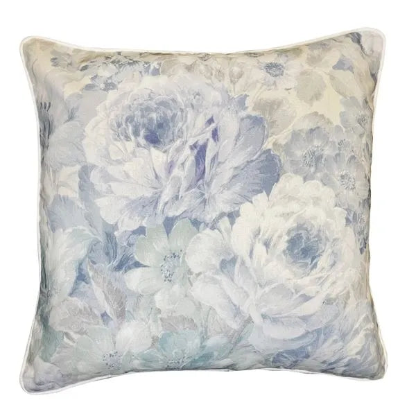 Blue Floral Cushion