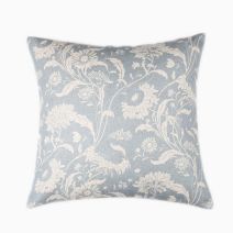 Elegance Light Blue & Linen Cushion